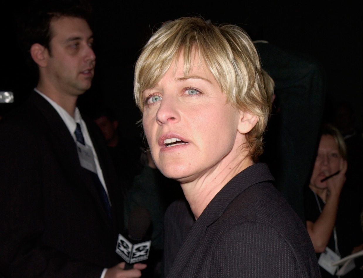 ELLEN DEGENERES at the Human Rights Campaign Gala, in Los Angeles - 2000