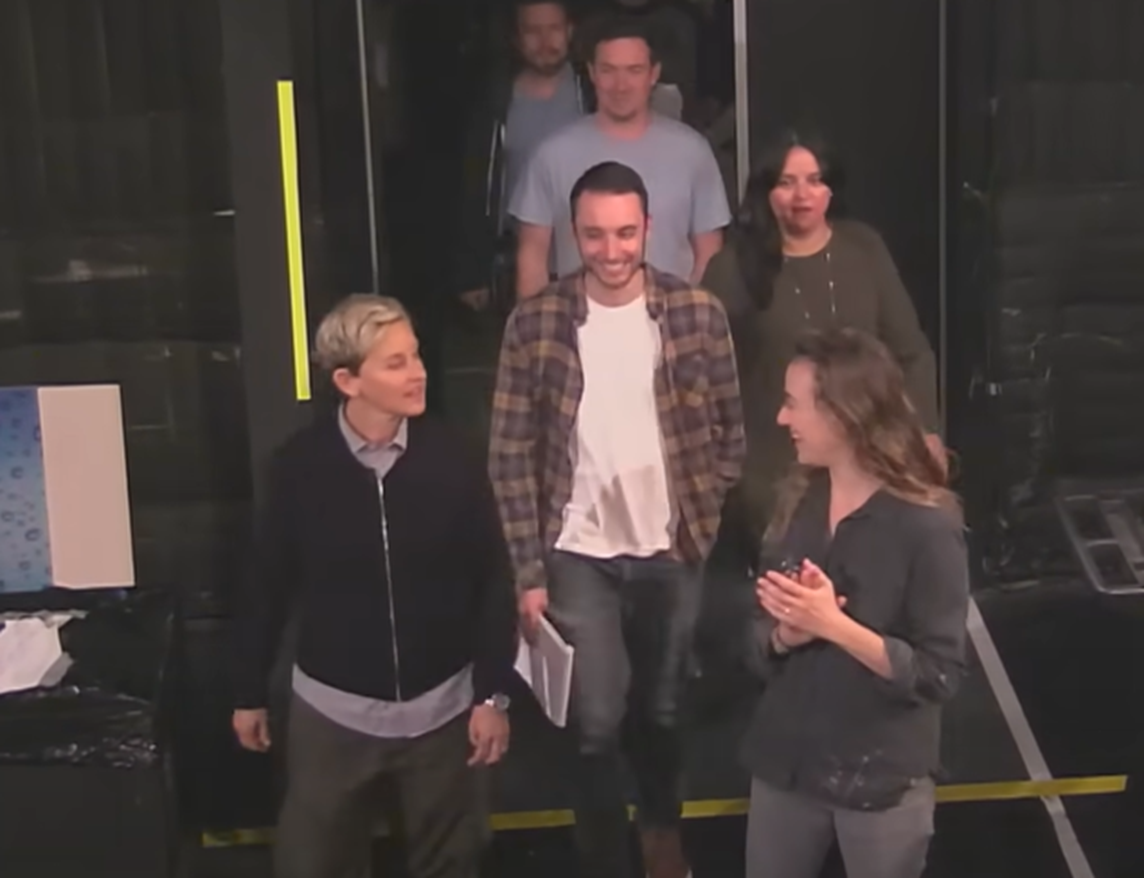 Screenshot of Ellen DeGeneres crew from The Ellen DeGeneres Show (2003-22)