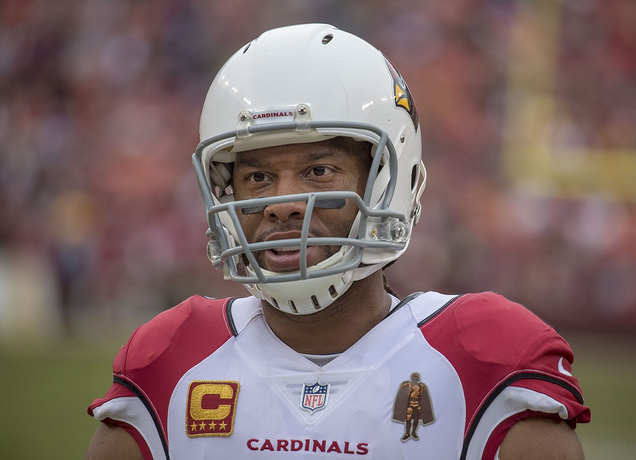 Larry Fitzgerald, wide receiver with the Arizona Cardinals