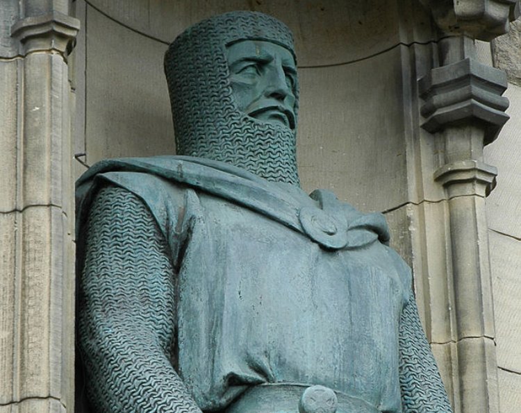 Statue of Wallace at Edinburgh Castle
