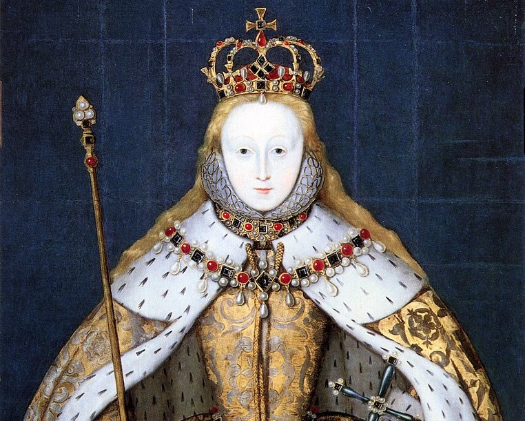 Elizabeth I in her coronation robes