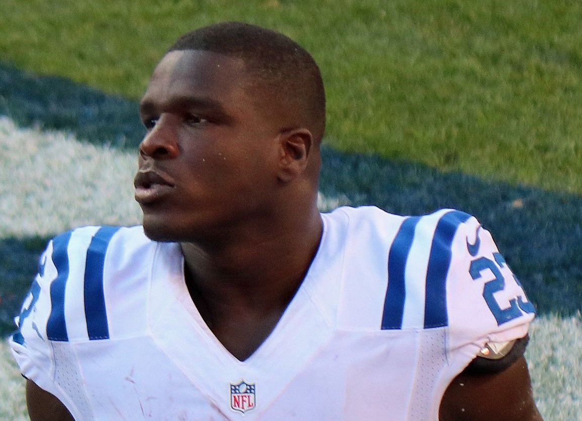 Frank Gore, a player on the National Football League - 2016