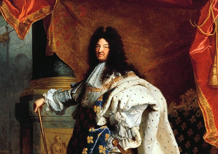 Portrait of Louis XIV in coronation costume