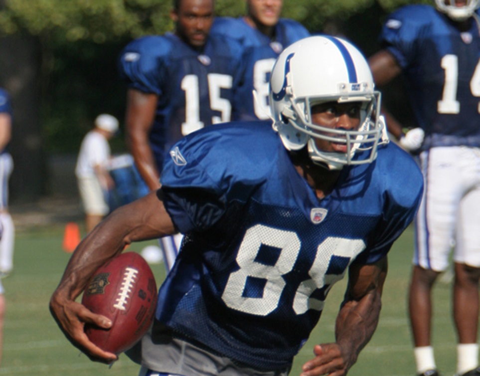 Marvin Harrison In 2007 Training Camp