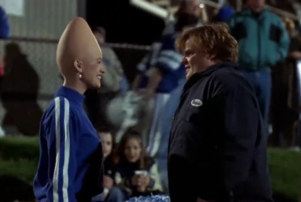 Screenshot from the movie Coneheads (1993)