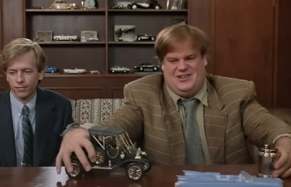 Screenshot from the movie Tommy Boy (1995)