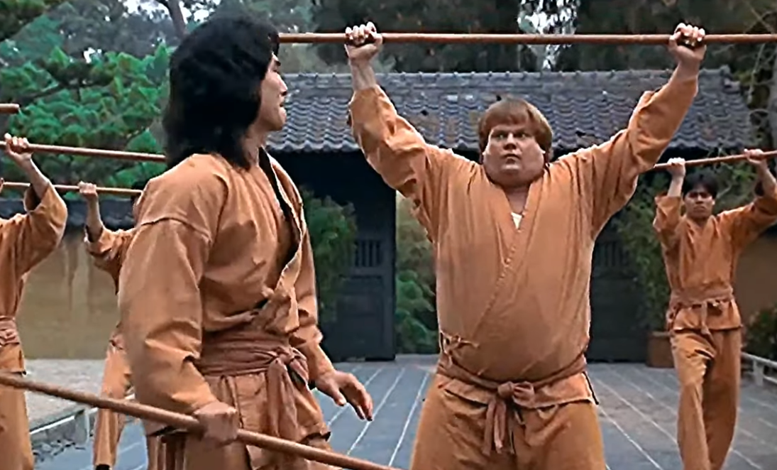 Screenshot from the movie Beverly Hills Ninja (1997)