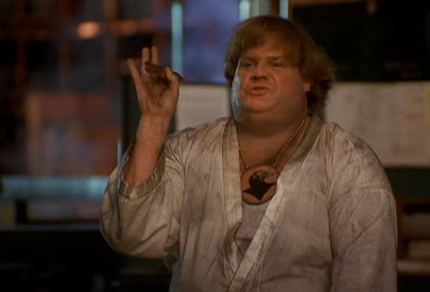 Screenshot from the movie Beverly Hills Ninja (1997) 