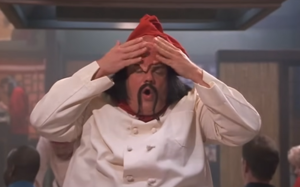 Screenshot from the movie Beverly Hills Ninja (1997)