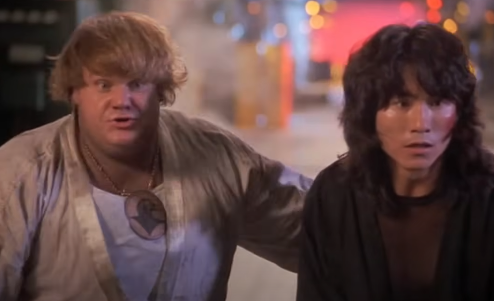 Screenshot from the movie Beverly Hills Ninja (1997)