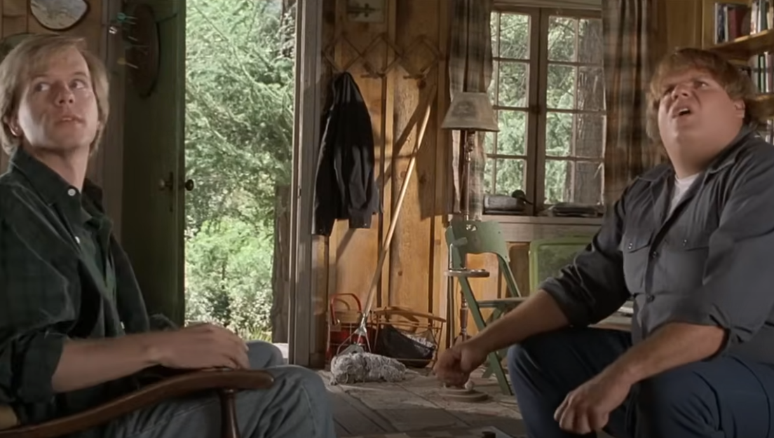 Screenshot from the movie Black Sheep (1996)