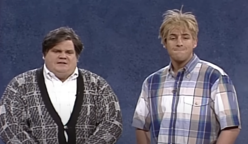 Screenshot from the TV show Saturday Night Live 1975-  