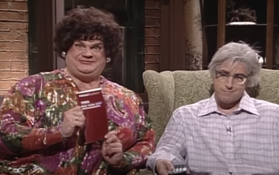 Screenshot from the TV show Saturday Night Live 1975-