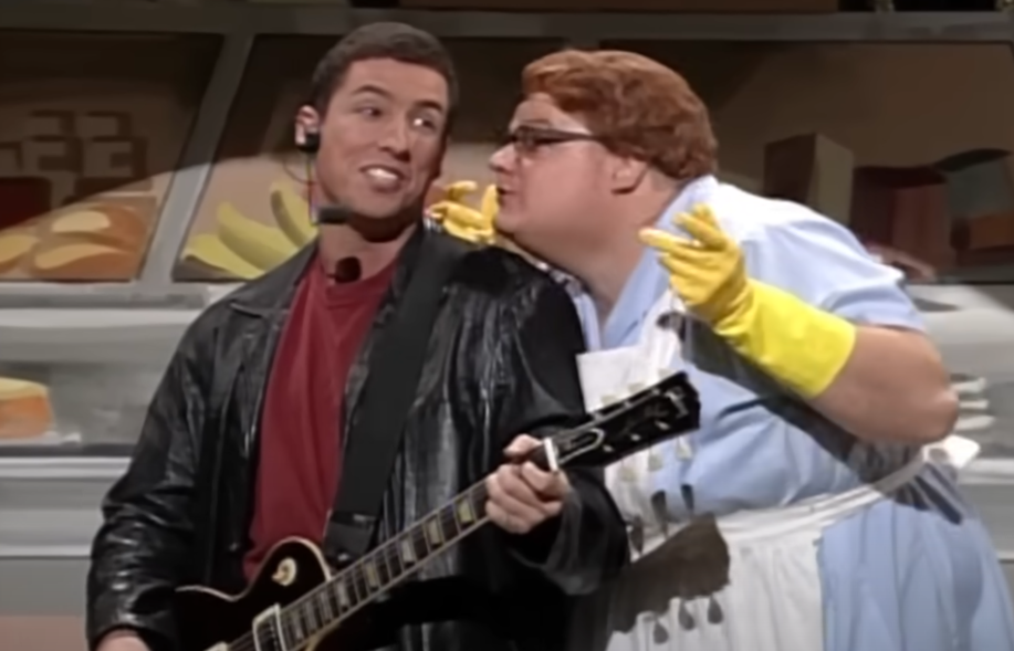 Screenshot from the TV show Saturday Night Live 1975-