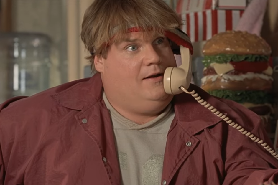 Screenshot from the movie Black Sheep (1996)