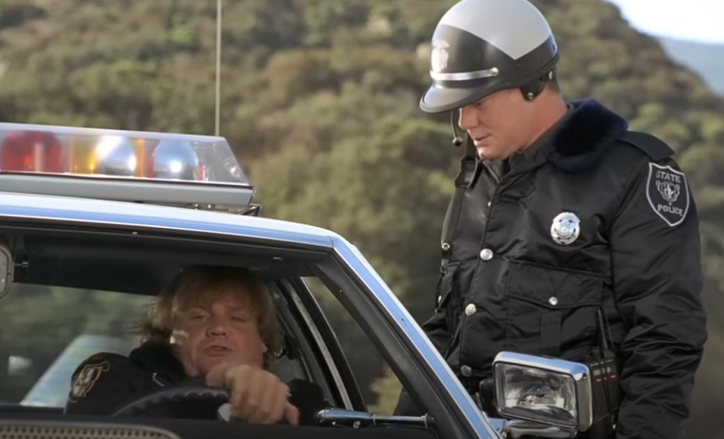 Screenshot from the movie Black Sheep (1996)