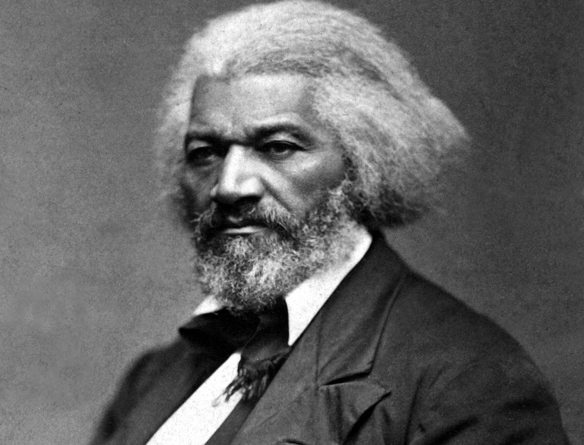 Frederick Douglass in suit