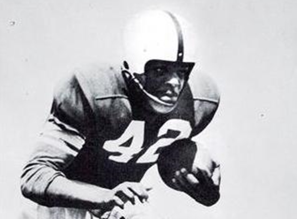 A promotional image of Baltimore Colts player Lenny Moore - 1960