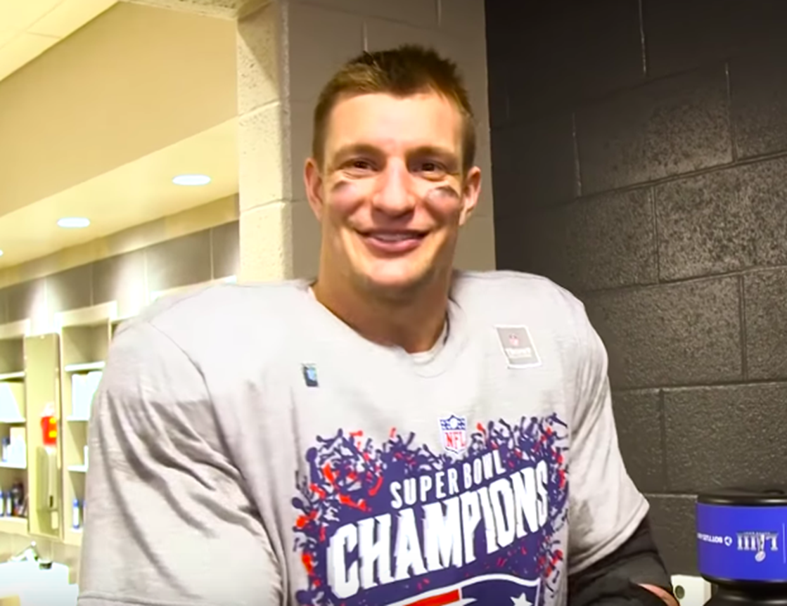 Rob Gronkowski After Winning Super Bowl Liii, February 2019