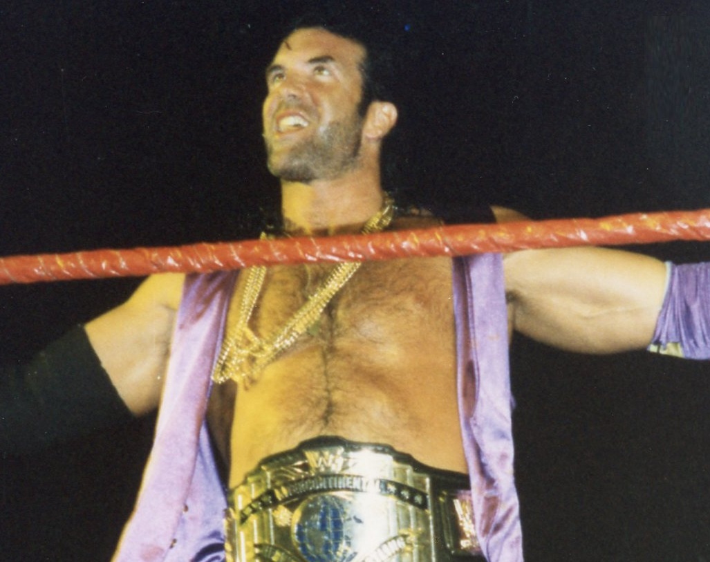 Razor Ramon in the midst of his second WWF Intercontinental Championship - 1994