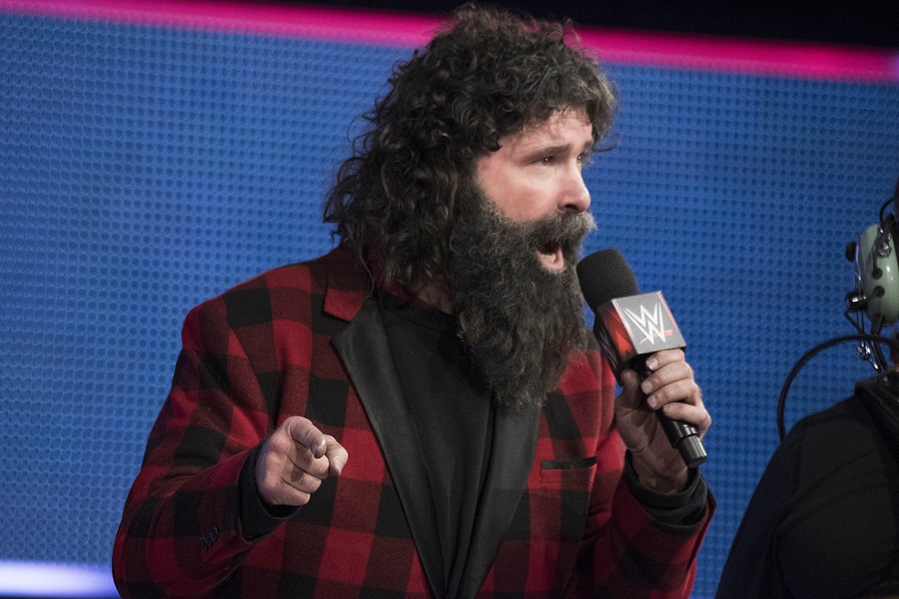 Mick Foley at WWE Tribute the Troops show in December 2016