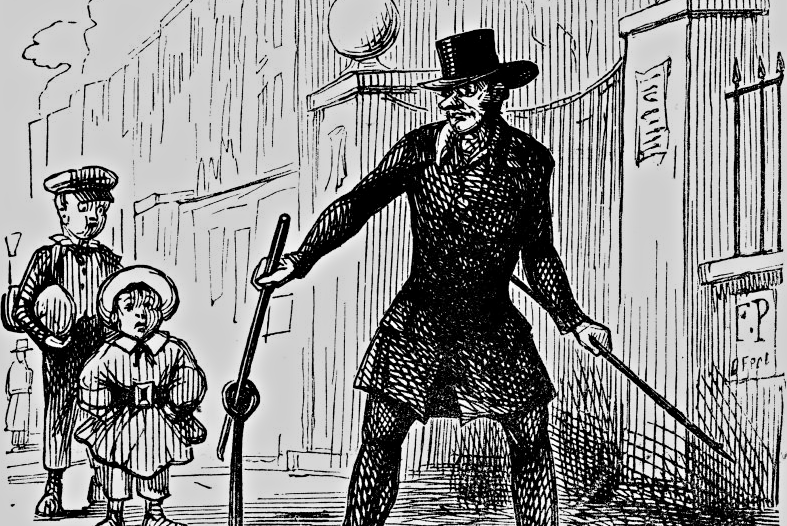 Cholera sketch in London 1849