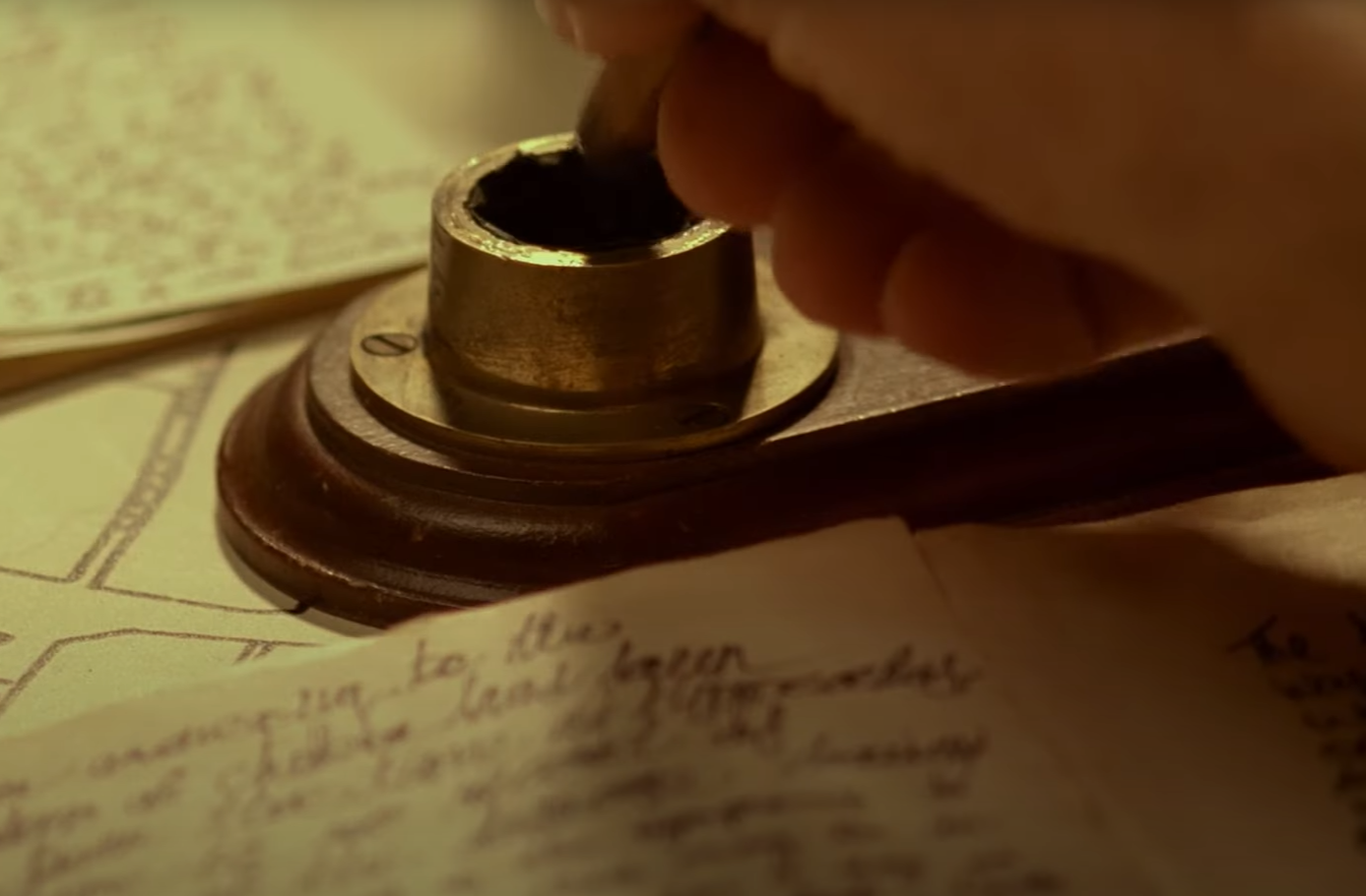 A screenshot from the movie Snow