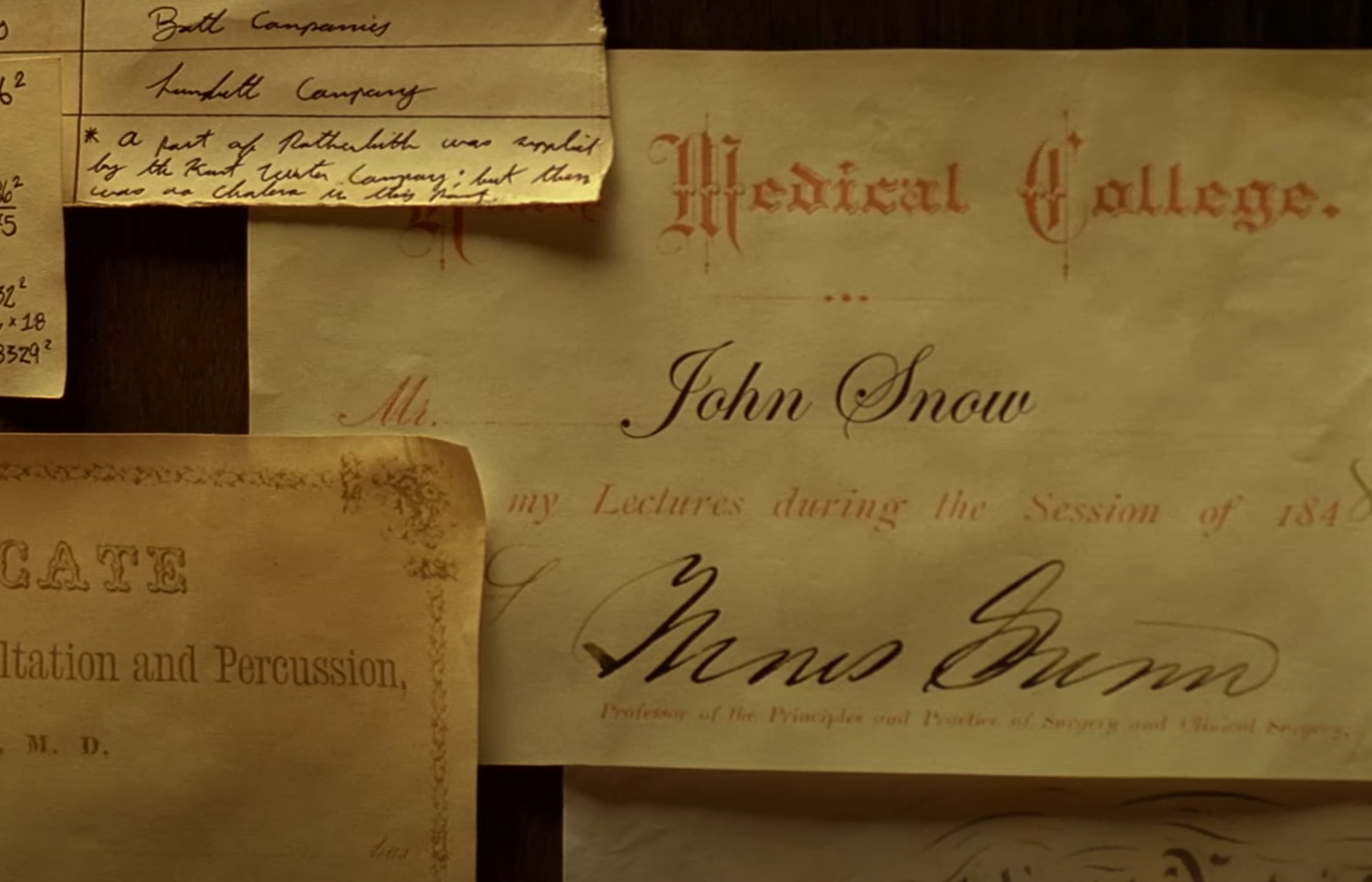 A screenshot from the movie Snow