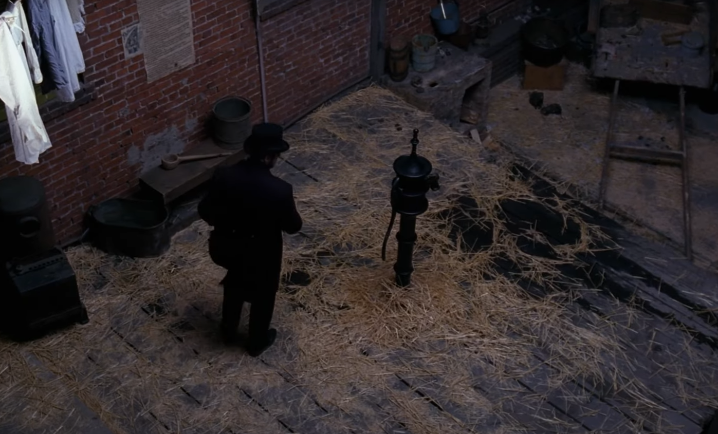 A screenshot from the movie Snow