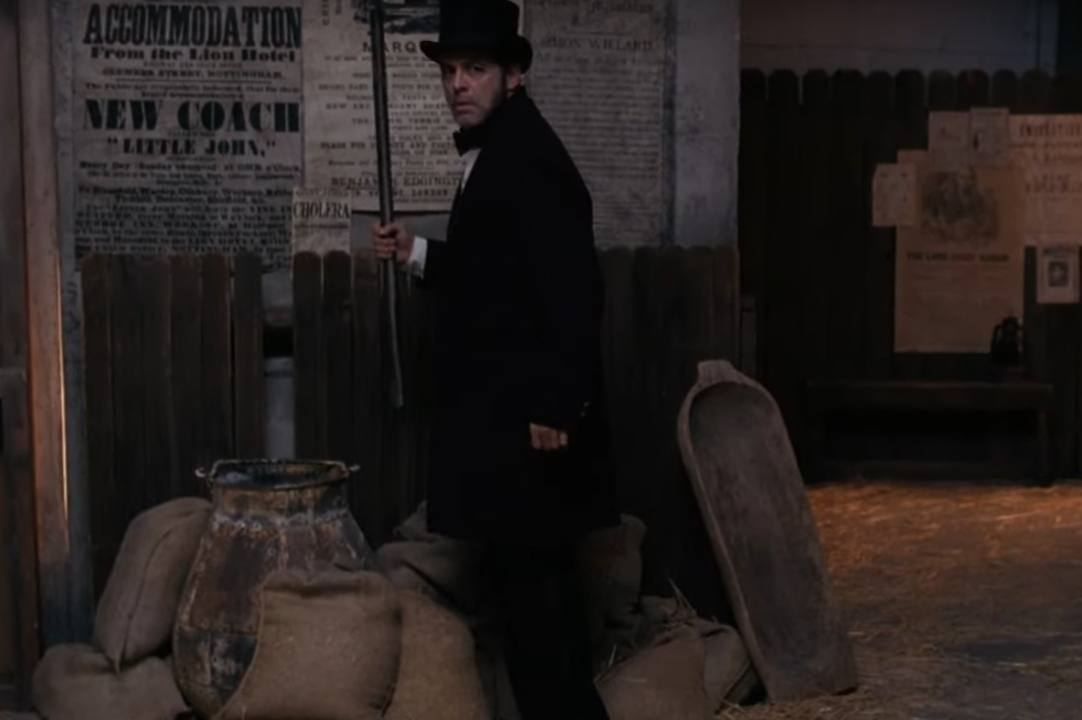 A screenshot from the movie Snow