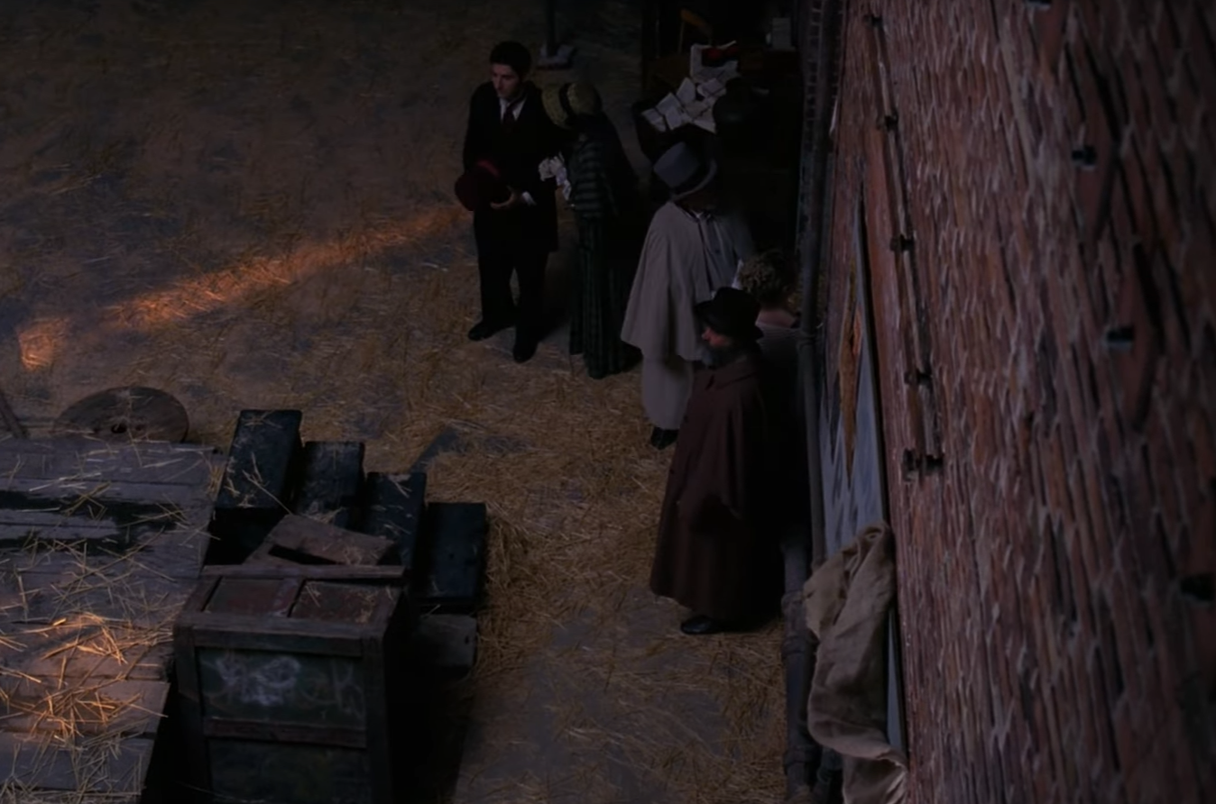 A screenshot from the movie Snow