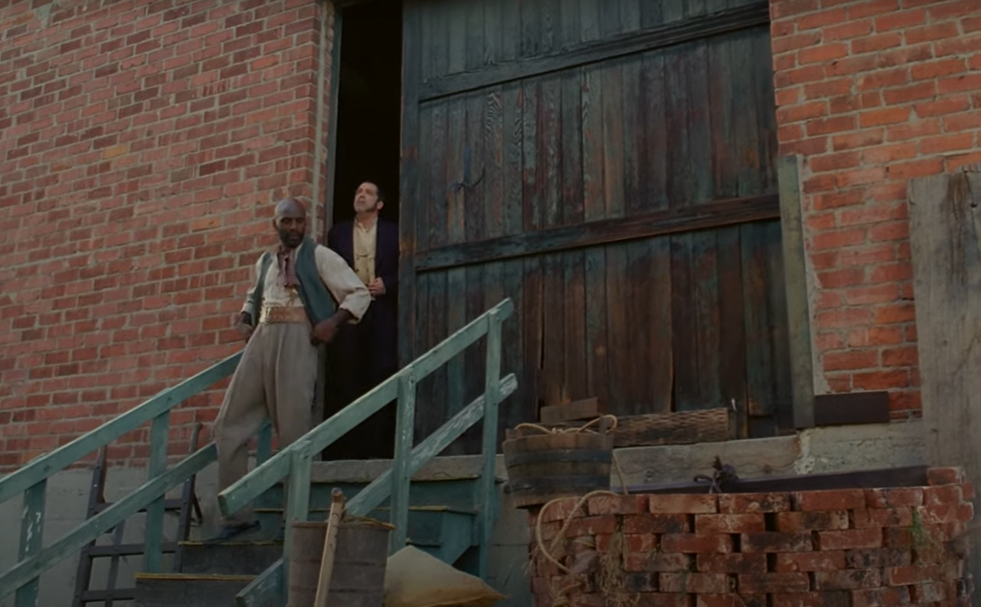 A screenshot from the movie Snow