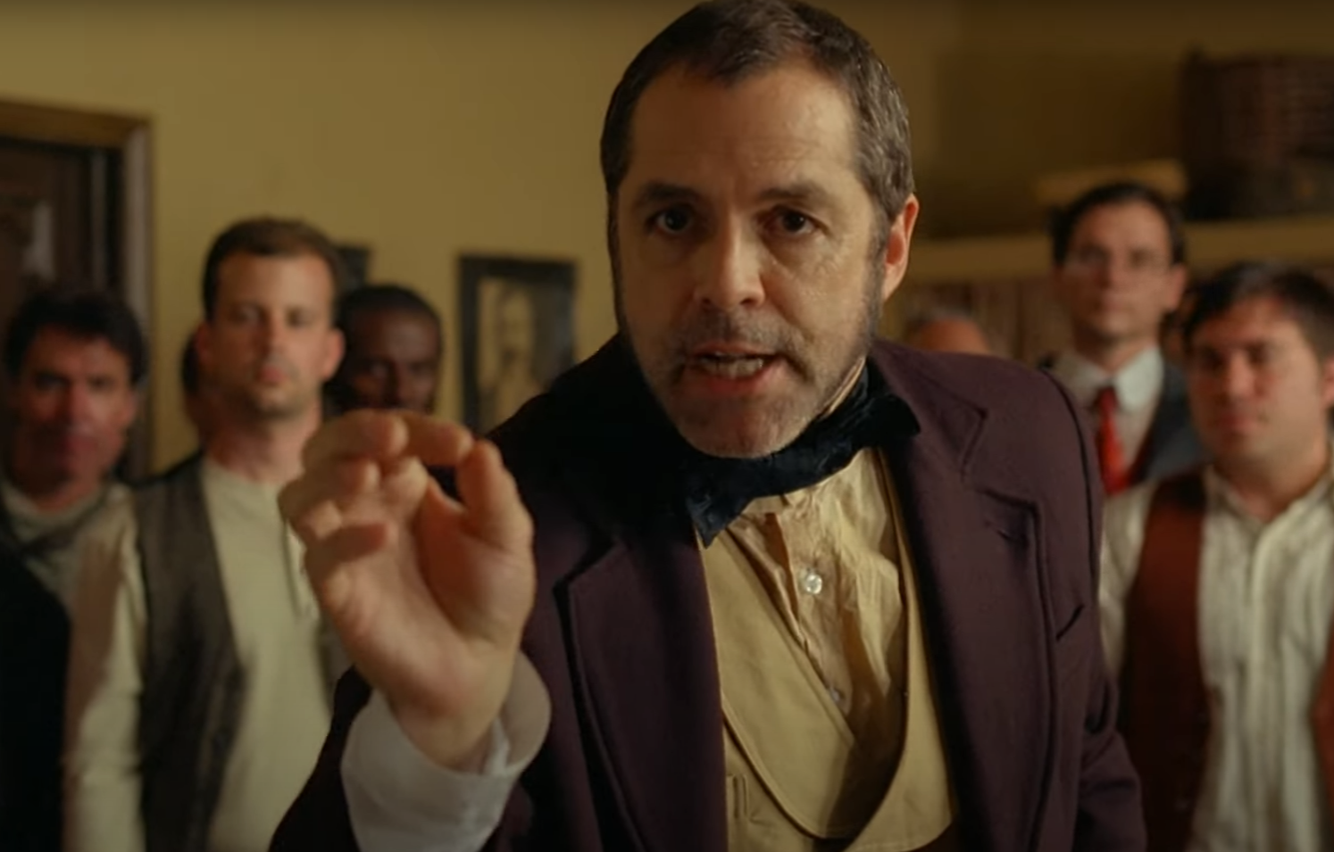 A screenshot from the movie Snow