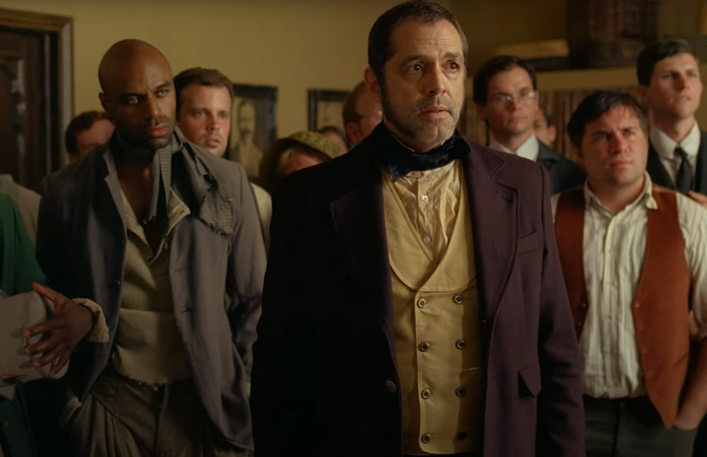 A screenshot from the movie Snow