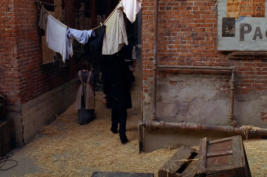 A screenshot from the movie Snow