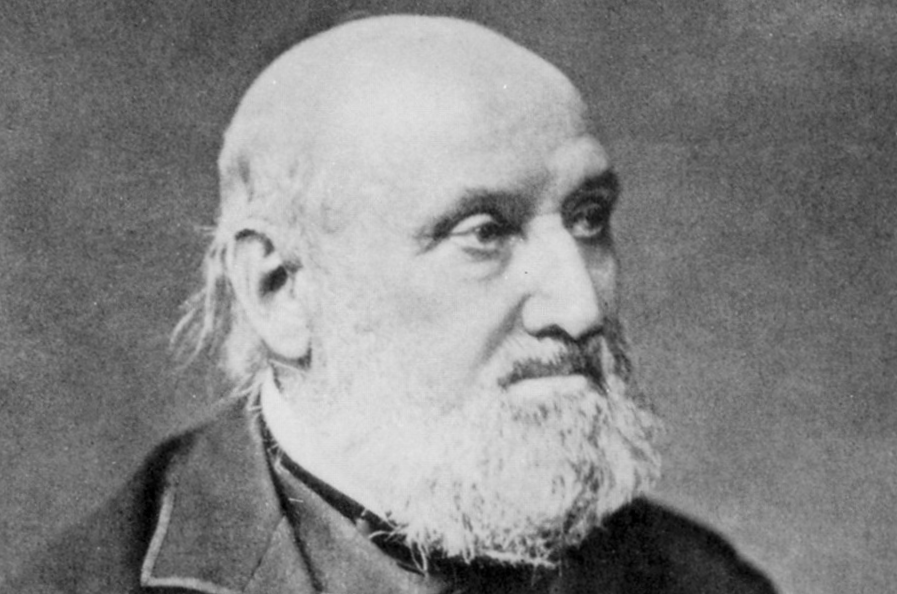 Portrait of British epidemiologist William Farr