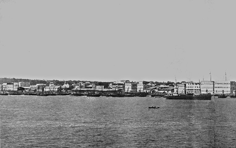 Zanzibar Town harbour taken in 1902