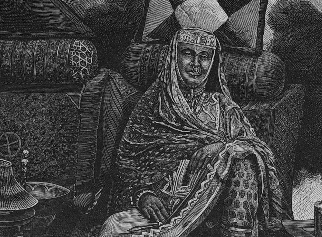 Zanzibari woman sitting from the  journal The Gazebo