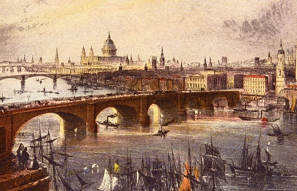 General View of London in the 1800s