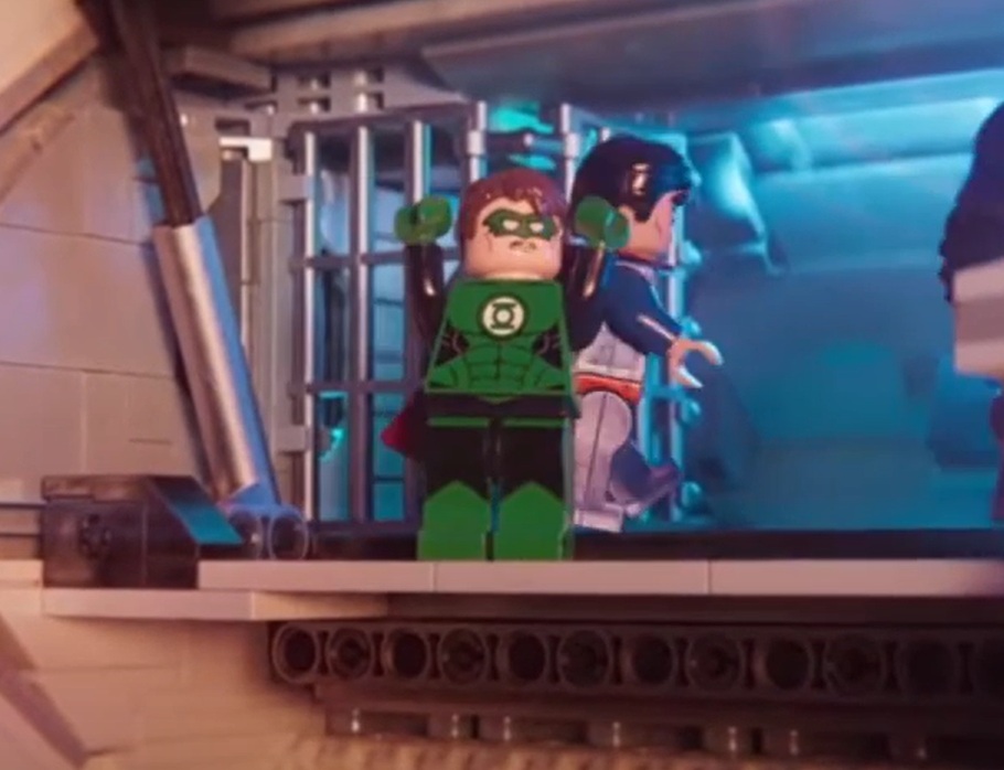 A visually captivating still taken from a pivotal moment in the animated film The Lego Movie (2014)