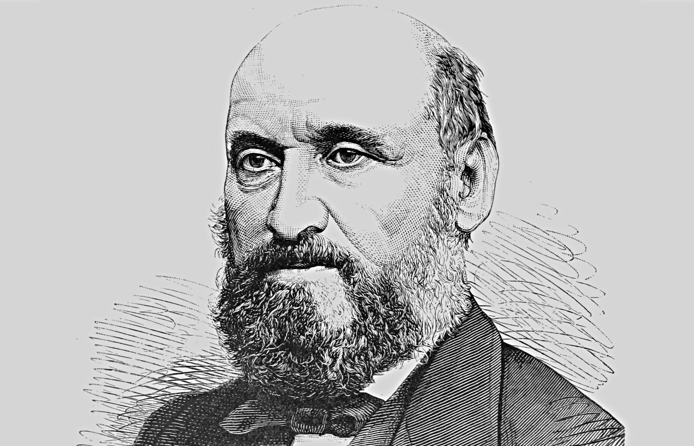 Sketch of British epidemiologist William Farr