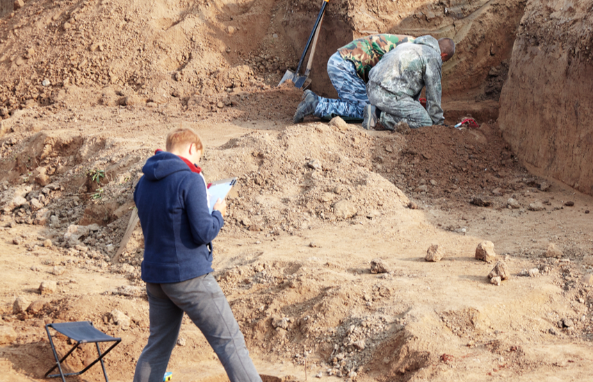 Archaeological excavations