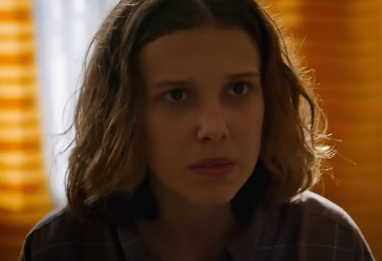 Screenshot of Millie Bobby Brown from - Stranger Things (2016-25)