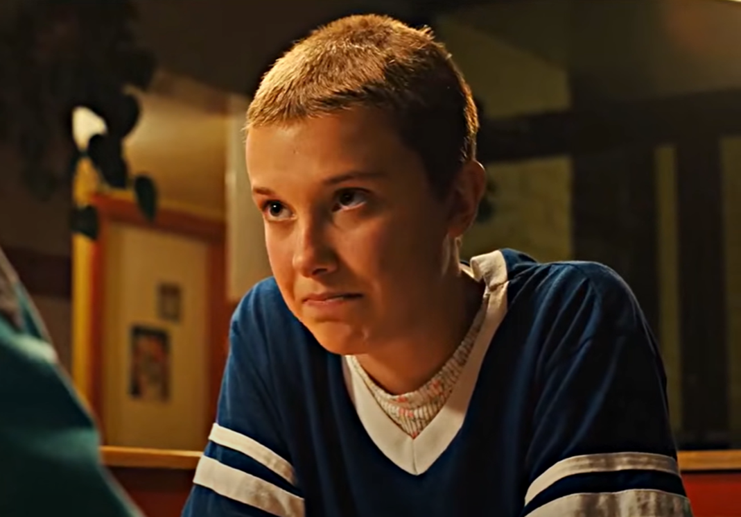 Screenshot of Millie Bobby Brown from - Stranger Things (2016-25)