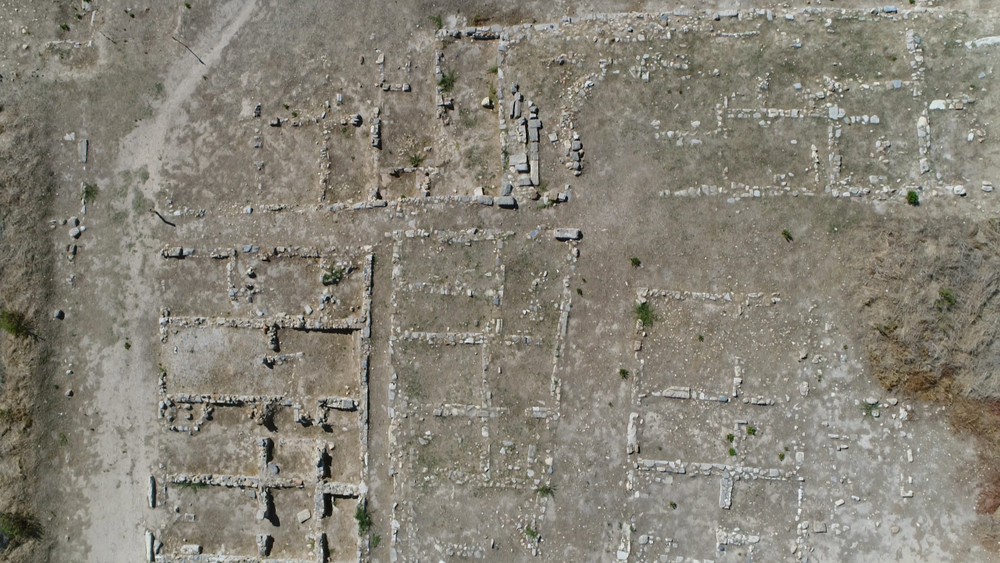 The ruins of the ancient city