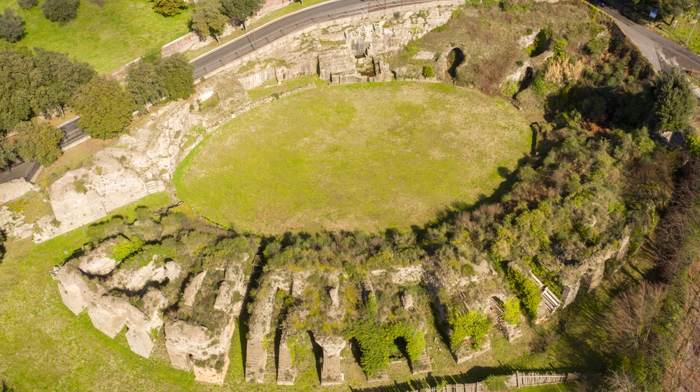 Rome, Lazio amphitheater