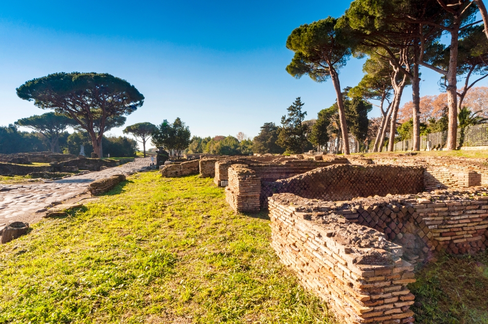 Roman town ruins