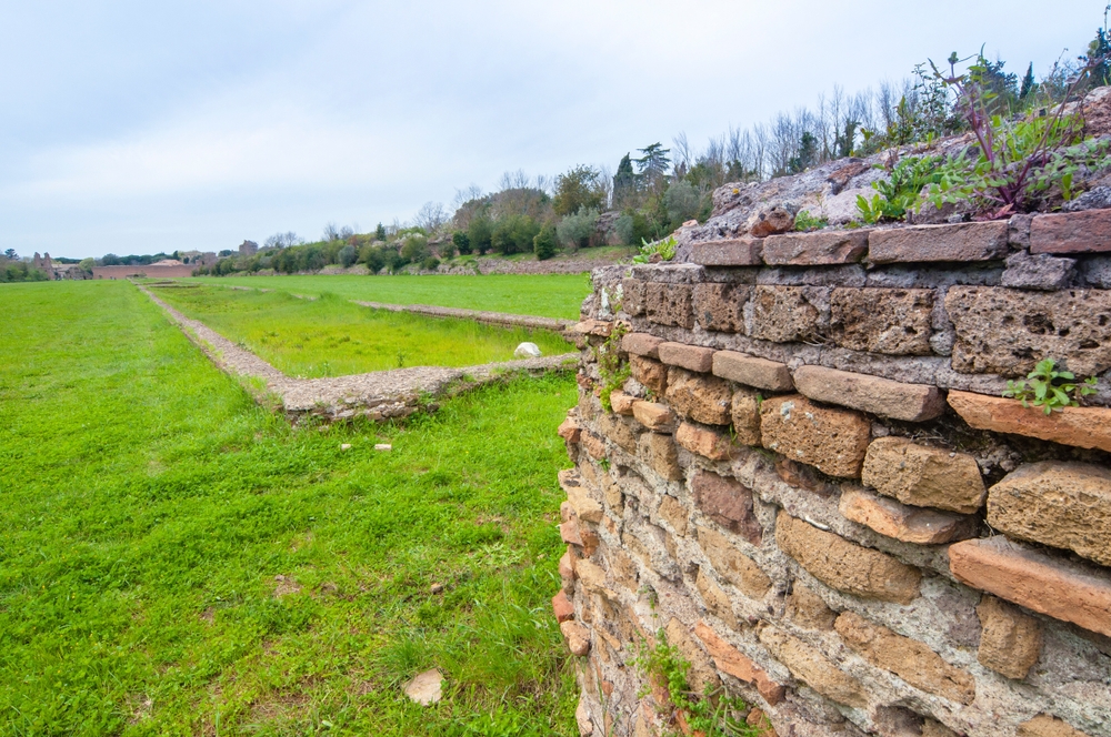 Ruins in Lazio region