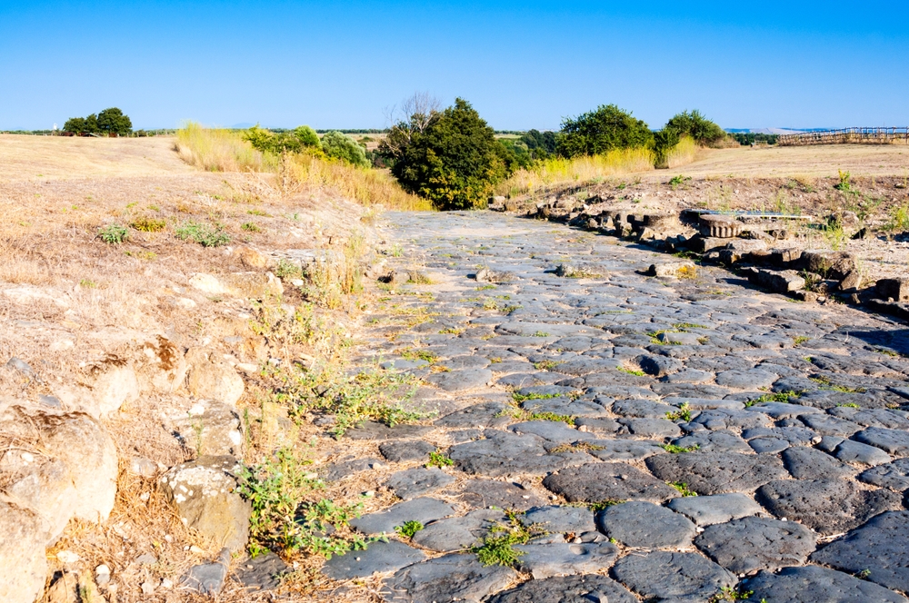 Ancient roman road