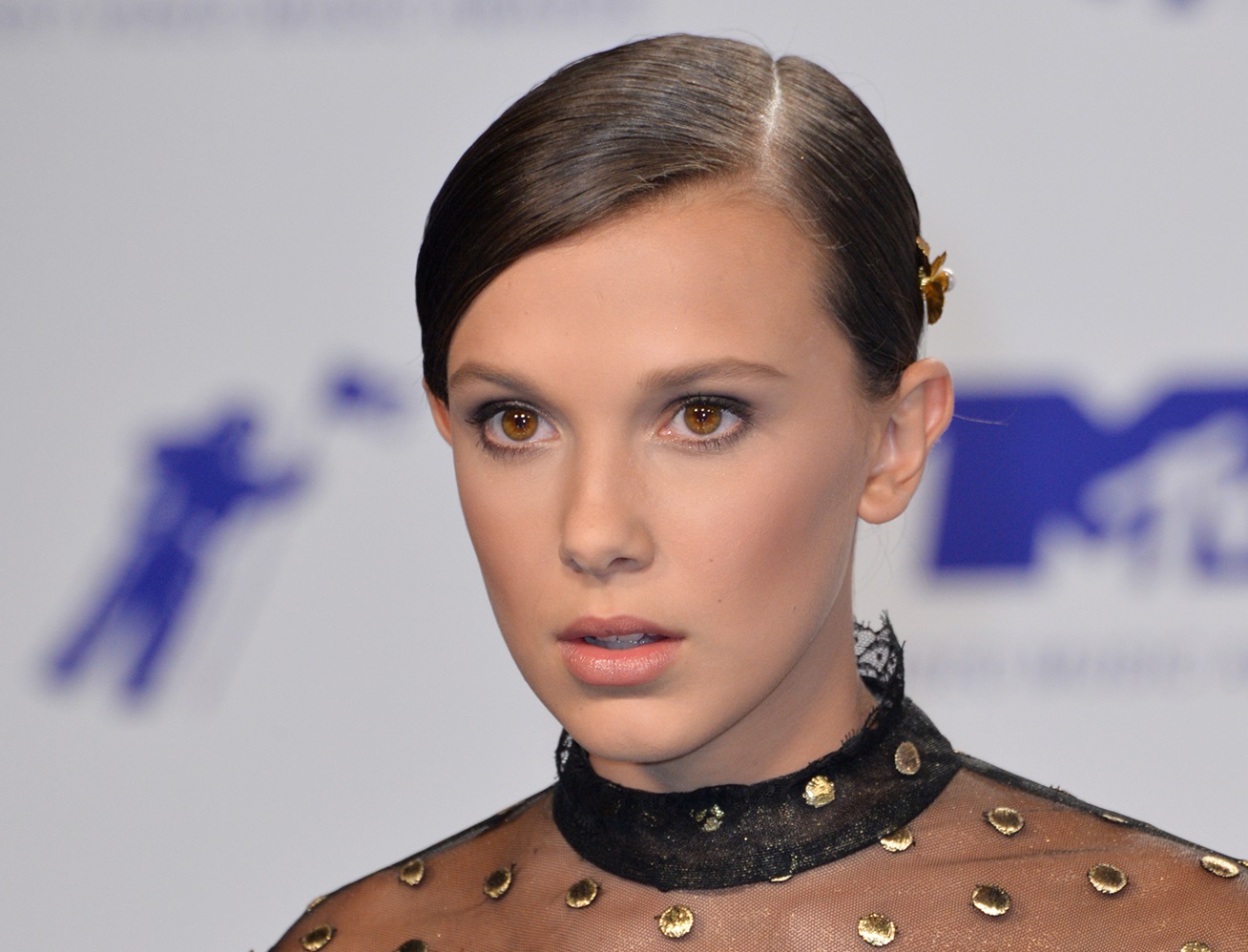 Millie Bobby Brown at the 2017 MTV Video Music Awards
